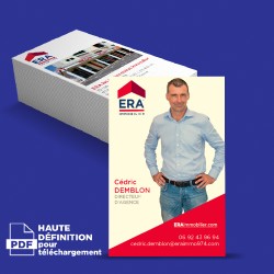 Carte de visite verticale -...