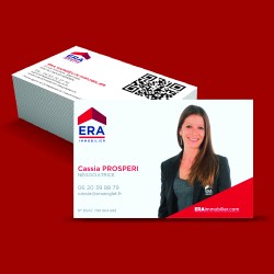 Carte de visite horizontale