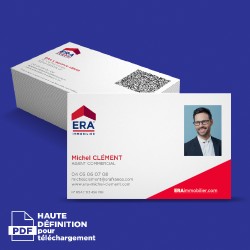 Carte de visite horizontale...