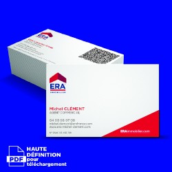 Carte de visite horizontale...