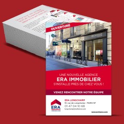 Flyers Ouverture agence