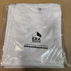 1 lot de 4 T-Shirt Blanc